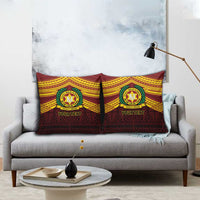 Personalised Tonga Vava'u High School Pillow Cover Polynesian Ngatu Tribal LT9 - Polynesian Pride