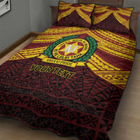Personalised Tonga Vava'u High School Quilt Bed Set Polynesian Ngatu Tribal LT9 - Polynesian Pride