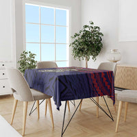 American Samoa Brave Eagle Personalized Tablecloth National Flag Color LT9 - Polynesian Pride