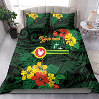 American Samoa Manu'atele Personalized Bedding Set Manua Island Hibiscus Flowers LT9 - Polynesian Pride