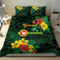 American Samoa Manu'atele Personalized Bedding Set Manua Island Hibiscus Flowers LT9 - Polynesian Pride