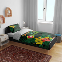 American Samoa Manu'atele Personalized Bedding Set Manua Island Hibiscus Flowers LT9 - Polynesian Pride