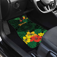 American Samoa Manu'atele Personalized Car Mats Manua Island Hibiscus Flowers LT9 - Polynesian Pride