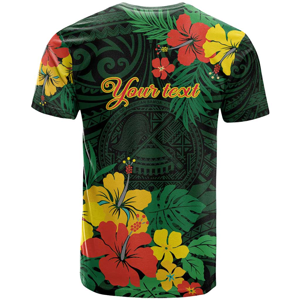 American Samoa Manu'atele Personalized T Shirt Manua Island Hibiscus Flowers LT9 - Polynesian Pride