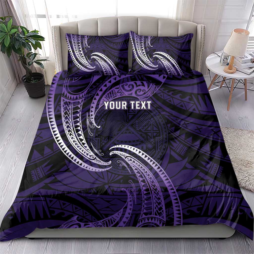 Manua Segaula American Samoa High School Personalized Bedding Set Polynesian Wave Style LT9 - Polynesian Pride