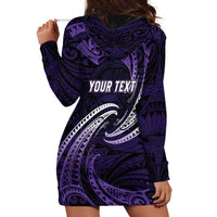 Manua Segaula American Samoa High School Personalized Hoodie Dress Polynesian Wave Style LT9 - Polynesian Pride