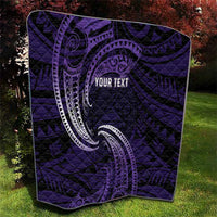 Manua Segaula American Samoa High School Personalized Quilt Polynesian Wave Style LT9 - Polynesian Pride