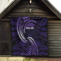 Manua Segaula American Samoa High School Personalized Quilt Polynesian Wave Style LT9 - Polynesian Pride