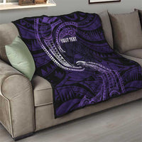 Manua Segaula American Samoa High School Personalized Quilt Polynesian Wave Style LT9 - Polynesian Pride