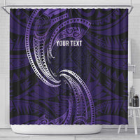 Manua Segaula American Samoa High School Personalized Shower Curtain Polynesian Wave Style LT9 - Polynesian Pride