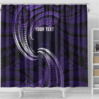 Manua Segaula American Samoa High School Personalized Shower Curtain Polynesian Wave Style LT9 - Polynesian Pride