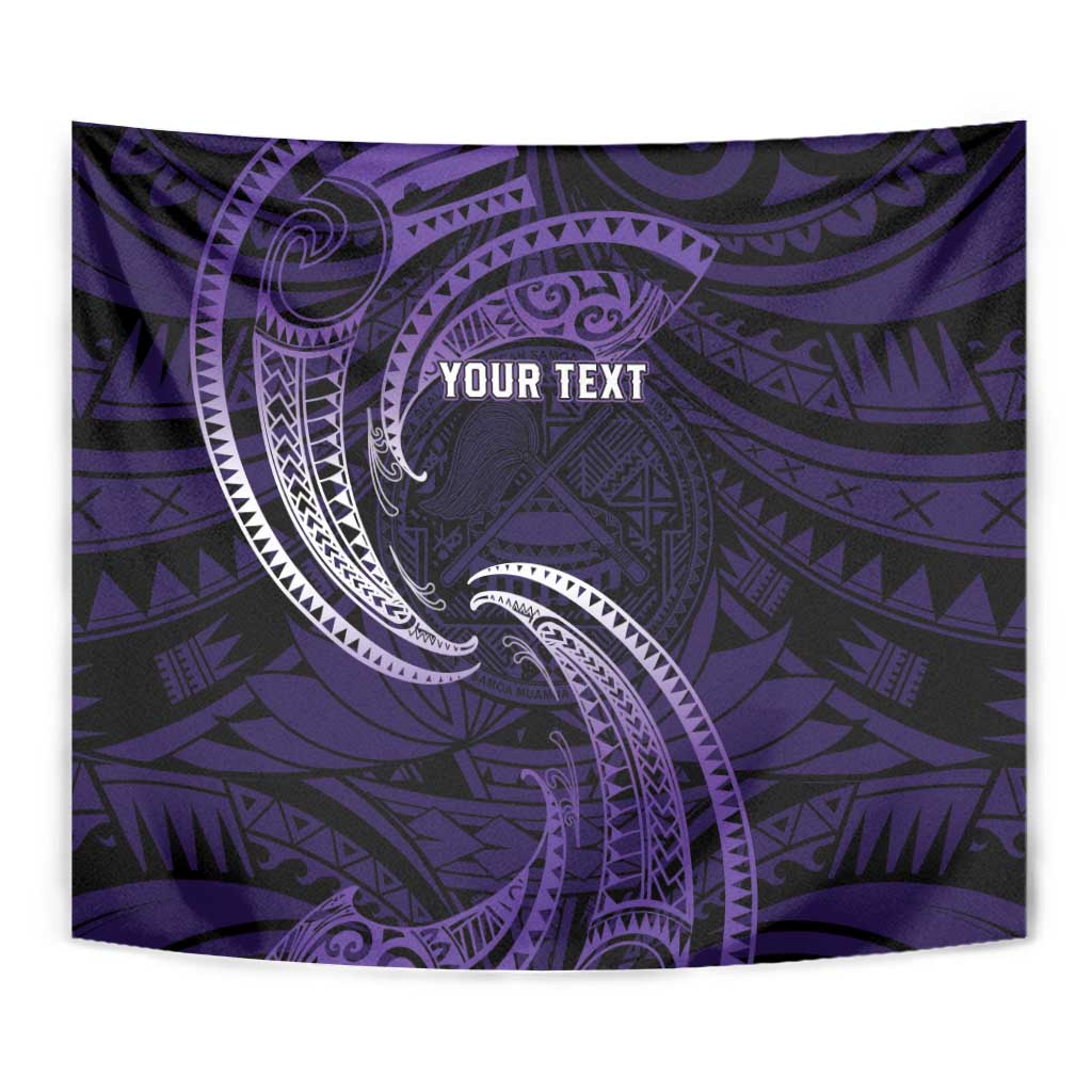 Manua Segaula American Samoa High School Personalized Tapestry Polynesian Wave Style LT9 - Polynesian Pride