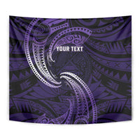 Manua Segaula American Samoa High School Personalized Tapestry Polynesian Wave Style LT9 - Polynesian Pride