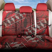 Vintage Ngatu Tribal Tonga Pattern Back Car Seat Cover LT9 One Size Red - Polynesian Pride