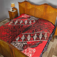 Vintage Ngatu Tribal Tonga Pattern Quilt LT9 - Polynesian Pride