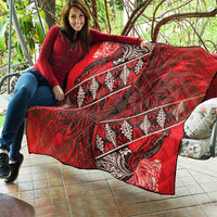 Vintage Ngatu Tribal Tonga Pattern Quilt LT9 - Polynesian Pride