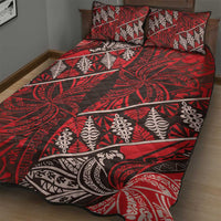 Vintage Ngatu Tribal Tonga Pattern Quilt Bed Set LT9 - Polynesian Pride