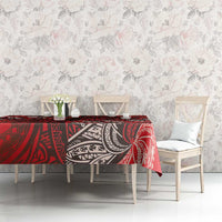 Vintage Ngatu Tribal Tonga Pattern Tablecloth LT9 - Polynesian Pride