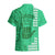 Strong Maui Hawaiian Shirt Good Living Hawaii with Shaka Sign Kakau Tribal Green LT9 - Polynesian Pride