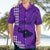 Maui Island Hawaiian Shirt Kakau Tribal Mixed Polynesian Pattern Purple LT9 - Polynesian Pride