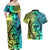 malampa-fiji-day-couples-matching-off-shoulder-maxi-dress-and-hawaiian-shirt-vanuatu-sand-drawing-with-polynesian-pattern