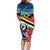 torba-vanuatu-family-matching-long-sleeve-bodycon-dress-and-hawaiian-shirt-sand-drawing-with-polynesian-pattern