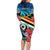 personalised-torba-vanuatu-family-matching-long-sleeve-bodycon-dress-and-hawaiian-shirt-sand-drawing-with-polynesian-pattern