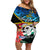 personalised-torba-vanuatu-family-matching-off-shoulder-short-dress-and-hawaiian-shirt-sand-drawing-with-polynesian-pattern