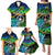 Malampa Day Family Matching Puletasi Dress and Hawaiian Shirt Vanuatu Flowers with Malampa Emblem Tribal Pattern LT9 - Polynesian Pride