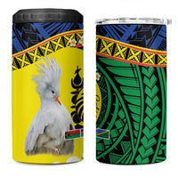 Melanesian New Caledonia 4 in 1 Can Cooler Tumbler LT9 One Size: 16 oz Blue - Polynesian Pride