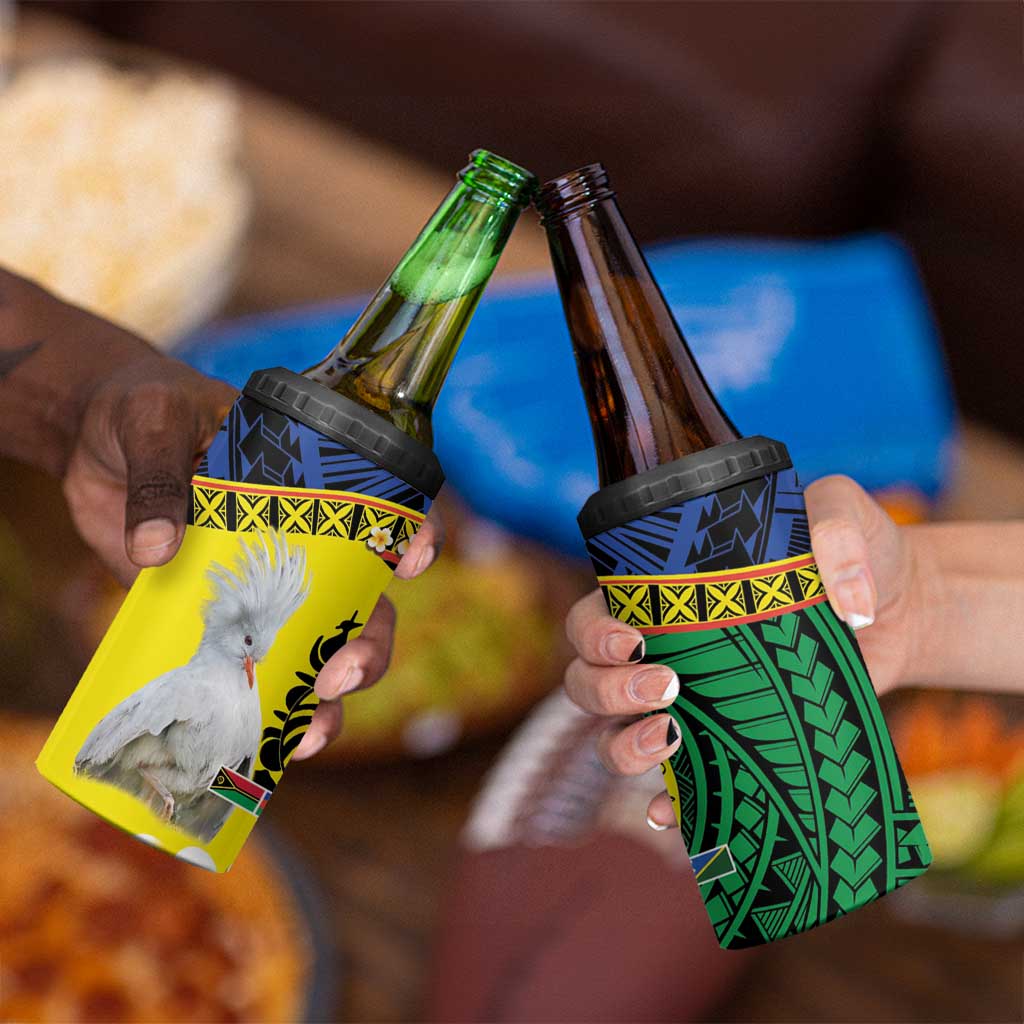 Melanesian New Caledonia 4 in 1 Can Cooler Tumbler LT9 - Polynesian Pride