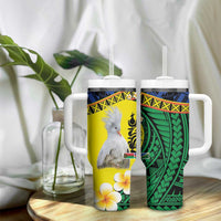 Melanesian New Caledonia Tumbler With Handle LT9 - Polynesian Pride