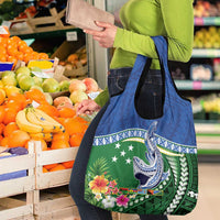 Melanesian Solomon Islands Grocery Bag Tropical Shark Tattoo LT9 - Polynesian Pride