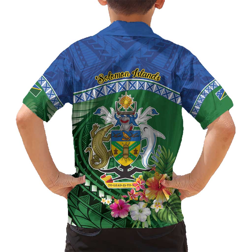 Melanesian Solomon Islands Hawaiian Shirt Tropical Shark Tattoo LT9 - Polynesian Pride