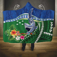 Melanesian Solomon Islands Hooded Blanket Tropical Shark Tattoo LT9 - Polynesian Pride