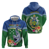 Melanesian Solomon Islands Hoodie Tropical Shark Tattoo LT9 - Polynesian Pride