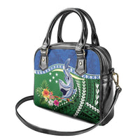 Melanesian Solomon Islands Shoulder Handbag Tropical Shark Tattoo LT9 - Polynesian Pride
