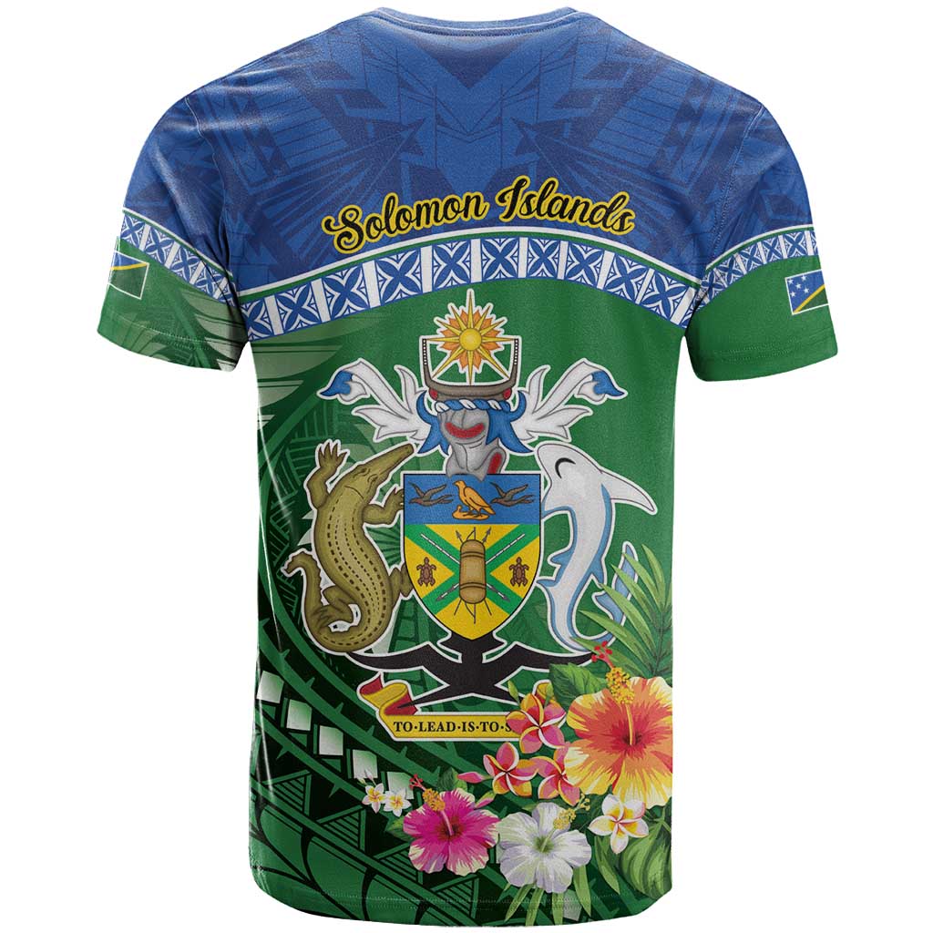Melanesian Solomon Islands T Shirt Tropical Shark Tattoo LT9 - Polynesian Pride