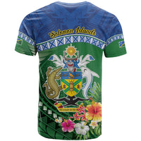 Melanesian Solomon Islands T Shirt Tropical Shark Tattoo LT9 - Polynesian Pride
