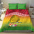 Melanesian Ni-Vanuatu Bedding Set Sea Turtle with Sand Drawing Pattern