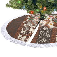 Tahiti 'Ahu Christmas Bow Tree Skirt Ia 'oa'oa i te Noera LT9 - Polynesian Pride