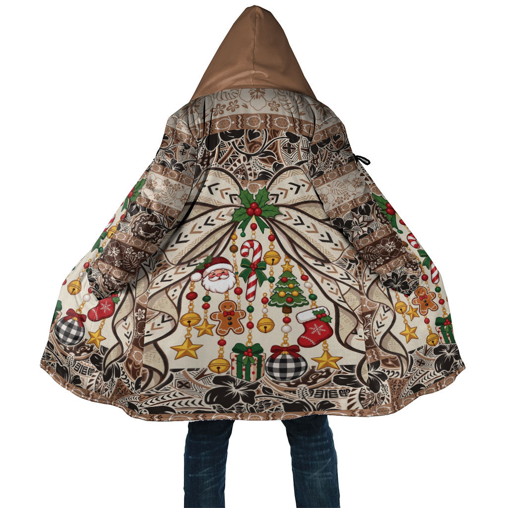Tuvalu Woven Mat Christmas Bow Cloak Ke Manuia Te Kilisimasi LT9 Unisex Multicolor - Polynesian Pride