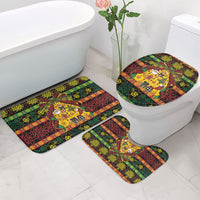 Vanuatu Sand Drawing Christmas Bow Bathroom Set Meri Krismas LT9 - Polynesian Pride