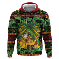 Vanuatu Turtle Floral Christmas Bow Hoodie Meri Krismas LT9 Pullover Hoodie Multicolor - Polynesian Pride