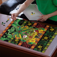 Vanuatu Turtle Floral Christmas Bow Puzzle Meri Krismas LT9 - Polynesian Pride