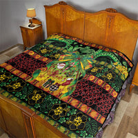 Vanuatu Turtle Floral Christmas Bow Quilt Meri Krismas LT9 - Polynesian Pride
