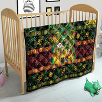 Vanuatu Turtle Floral Christmas Bow Quilt Meri Krismas LT9 - Polynesian Pride