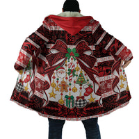 Polynesian Hibiscus Tribal Christmas Bow Cloak LT9 - Polynesian Pride