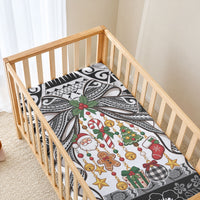 Polynesian Tribal Pattern Christmas Bow Baby Bed Cover LT9 - Polynesian Pride