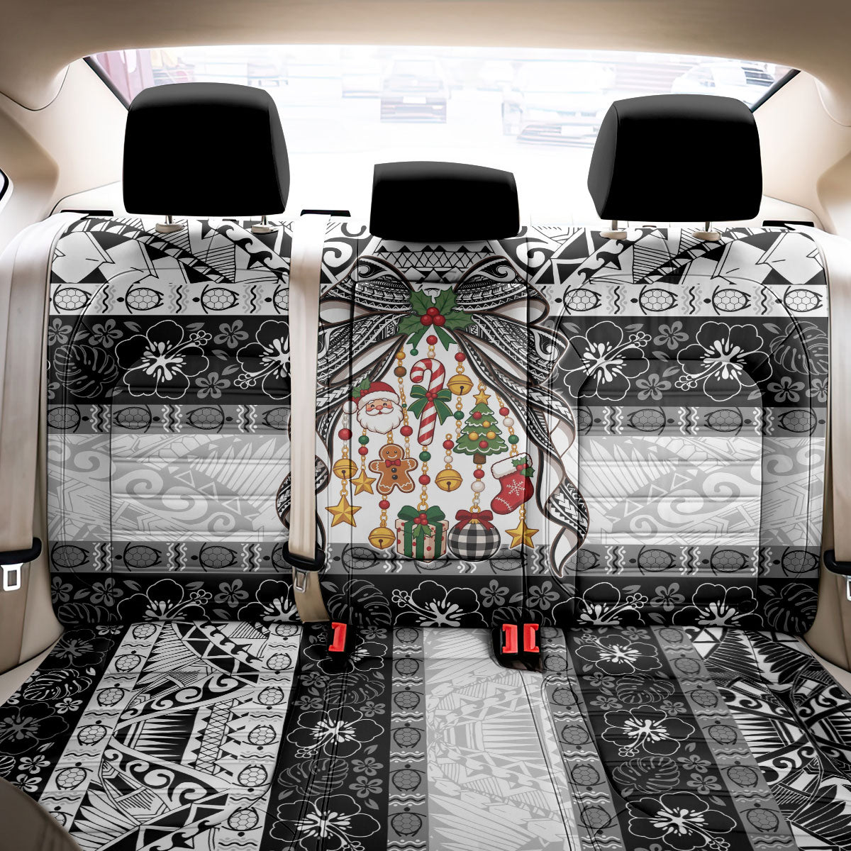 Polynesian Tribal Pattern Christmas Bow Back Car Seat Cover LT9 - Polynesian Pride
